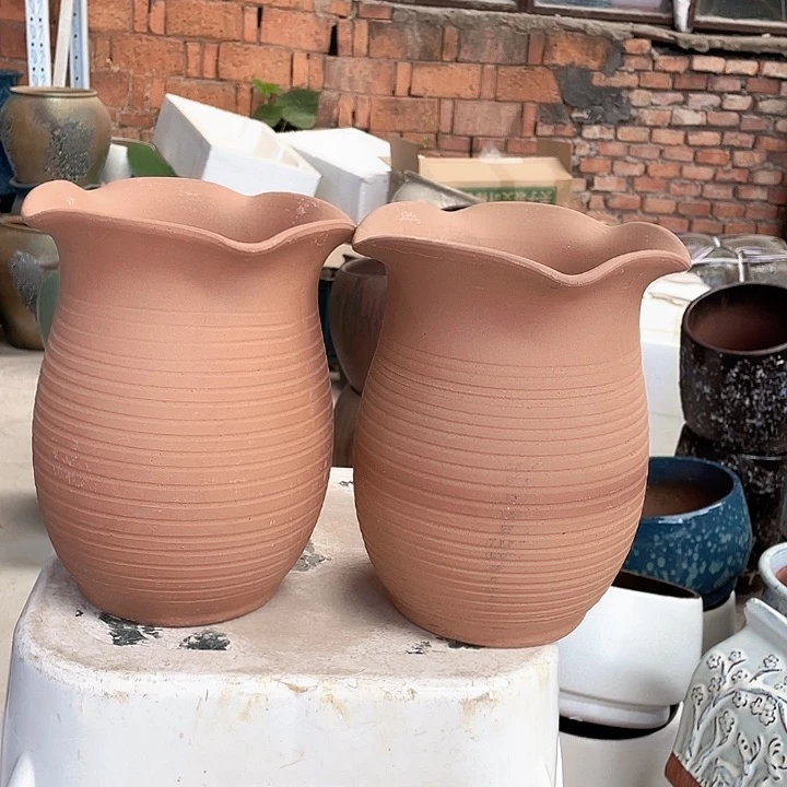 紫砂花盆正品口15高20。z z z