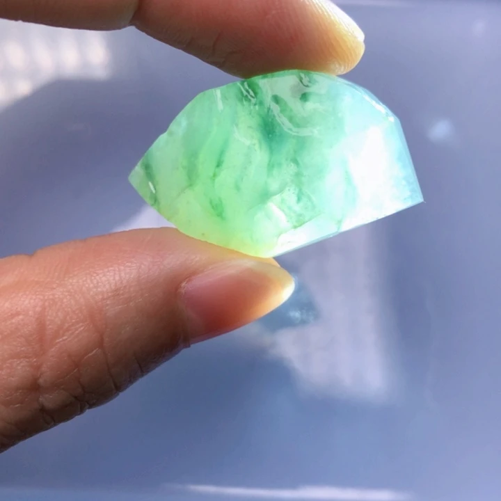 翡翠未镶嵌颈饰缅甸天然翡翠吊坠牌子珠子平安扣