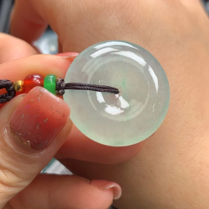 翡翠颈饰未镶嵌翡翠饰品26.9-5.1