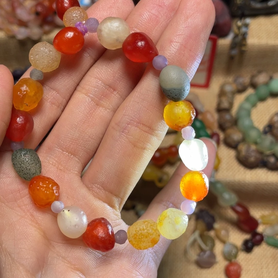 玛瑙/玉髓手链合金