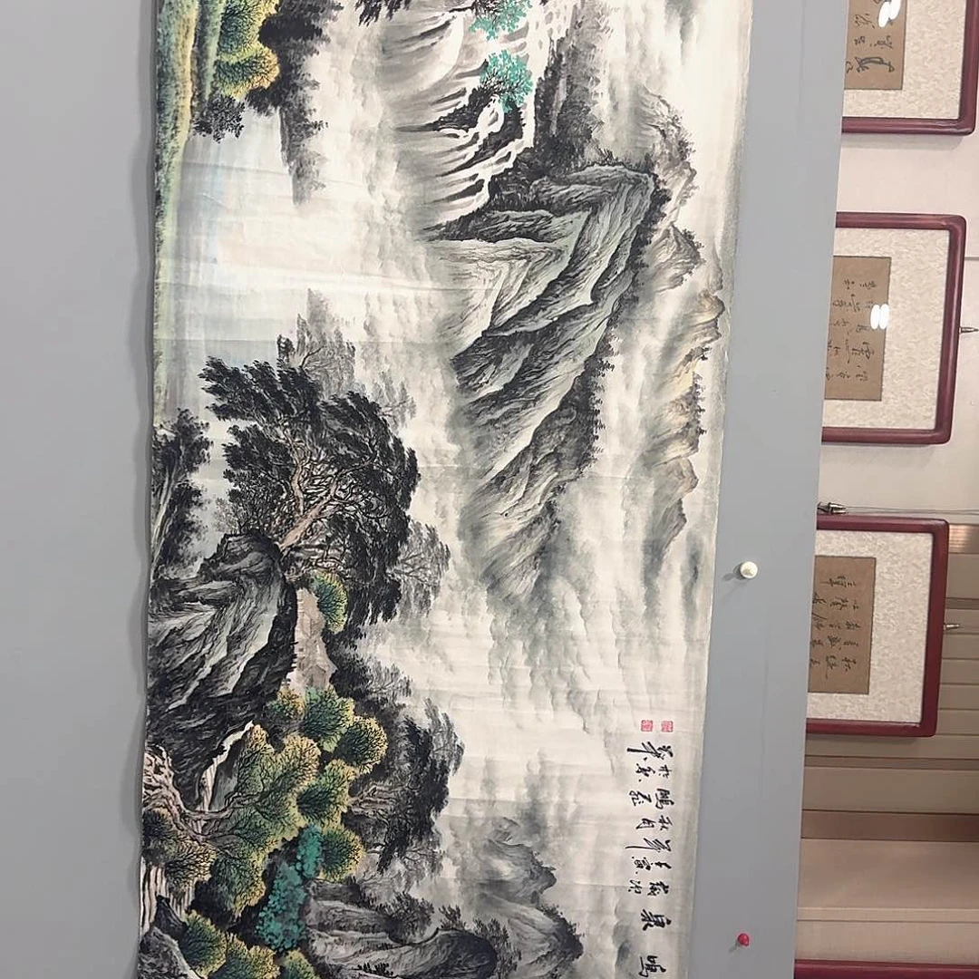 国画国画作品多次入选