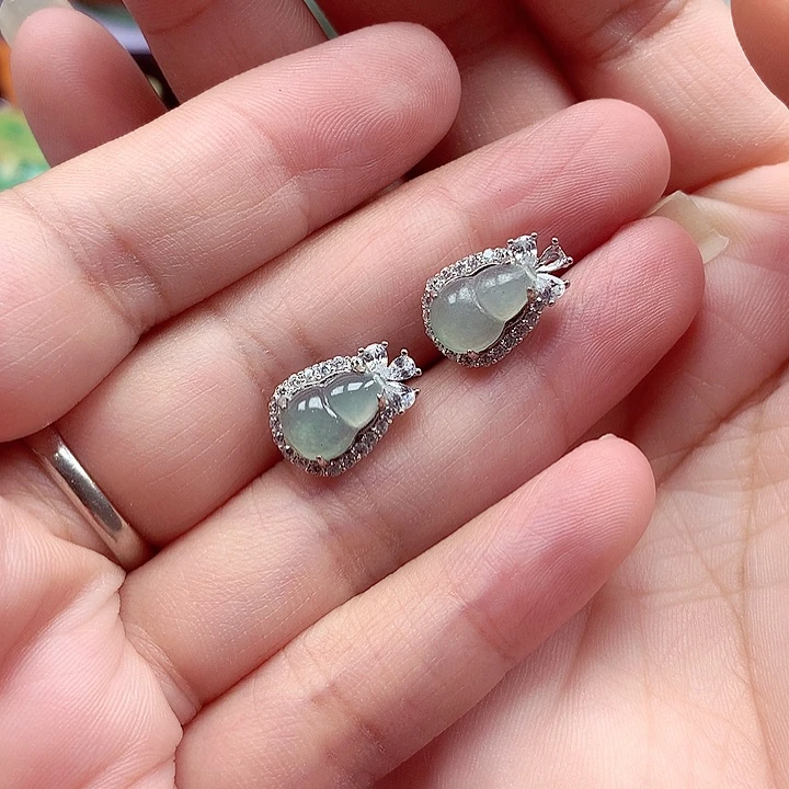 颈饰银S925镶嵌翡翠翡翠
