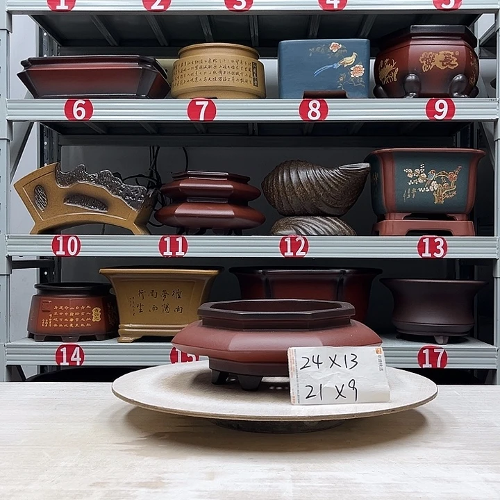 紫砂花盆紫砂花盆