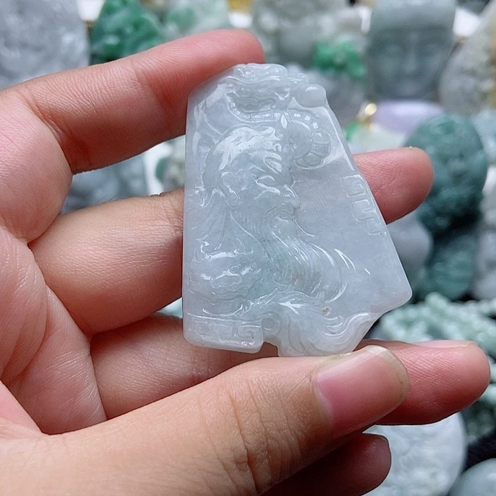 吊坠(不含链)未镶嵌翡翠1