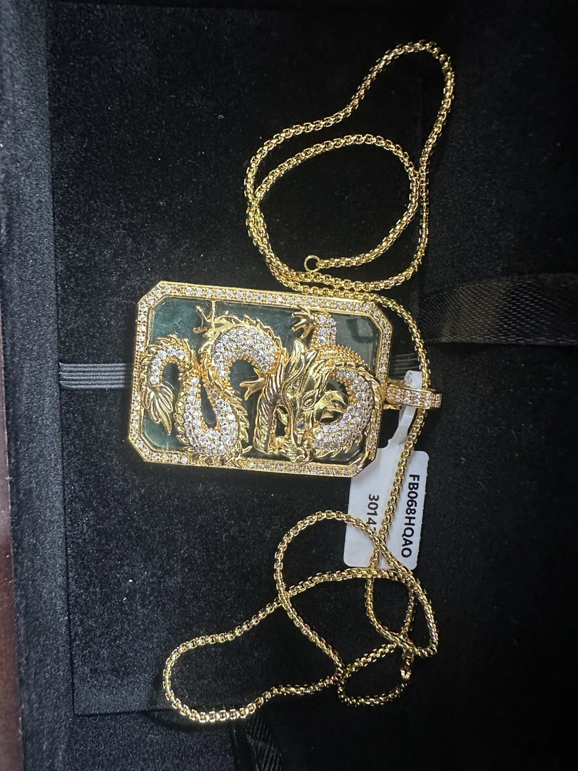 翡翠A货时尚龙牌GS-30142DD