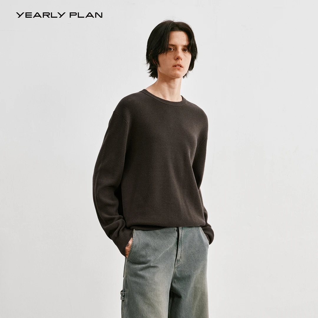 YEARLY PLAN 【造型专场】 简约松弛百搭休闲真丝毛织上衣 3243