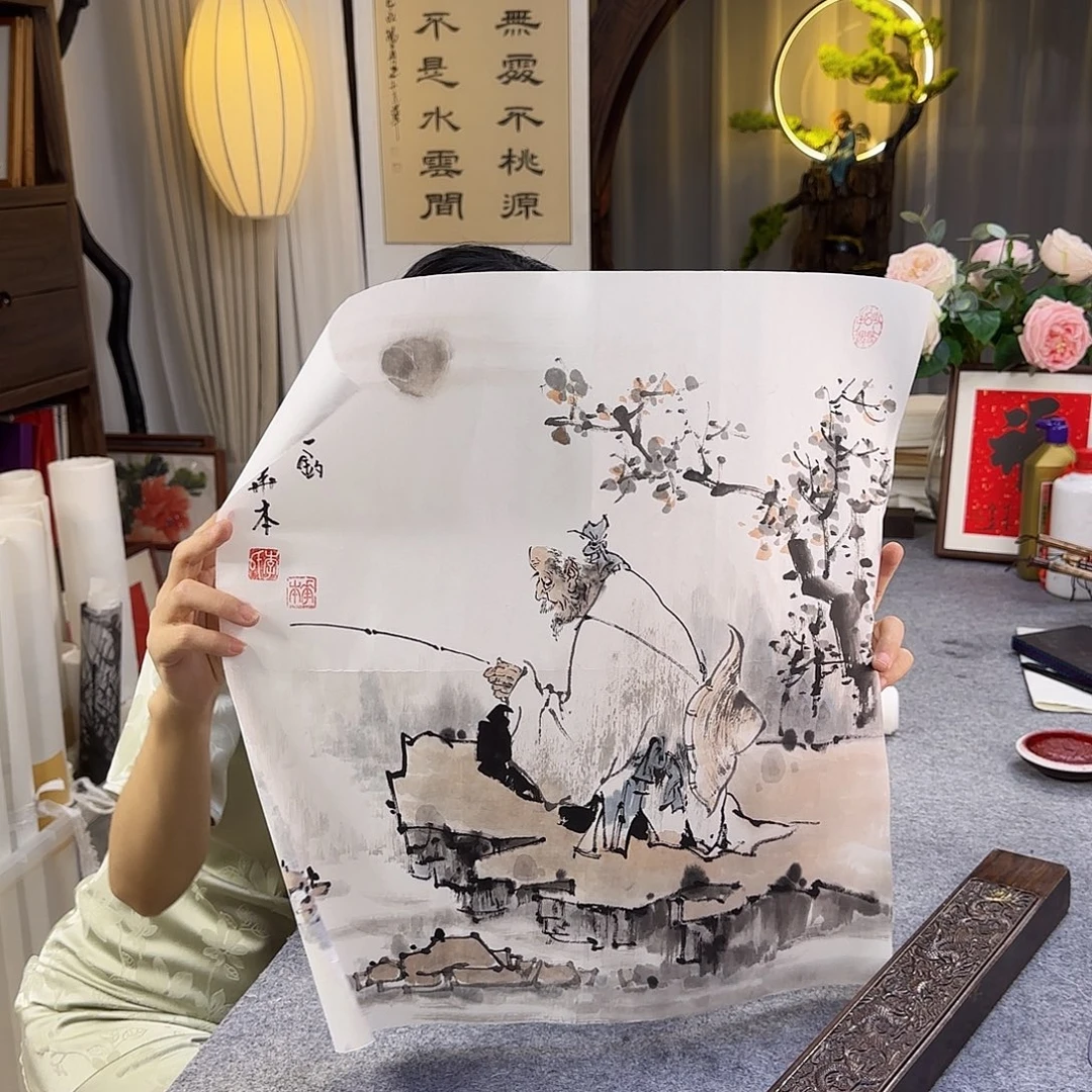 国画李华本老师国画