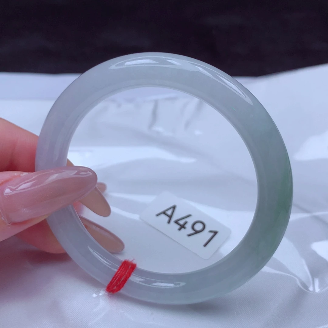 翡翠未镶嵌手镯手镯54