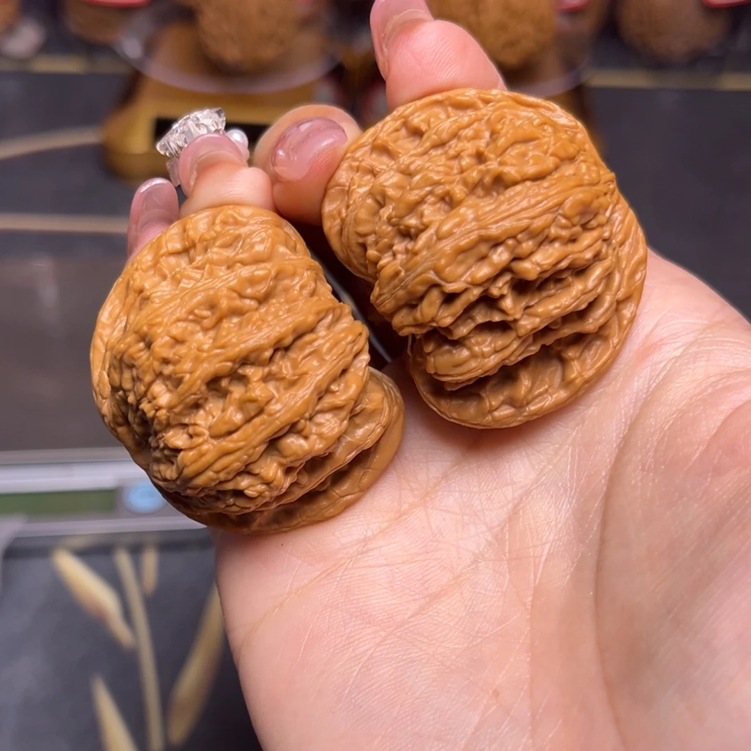 吊坠文玩核桃承德密纹43.5