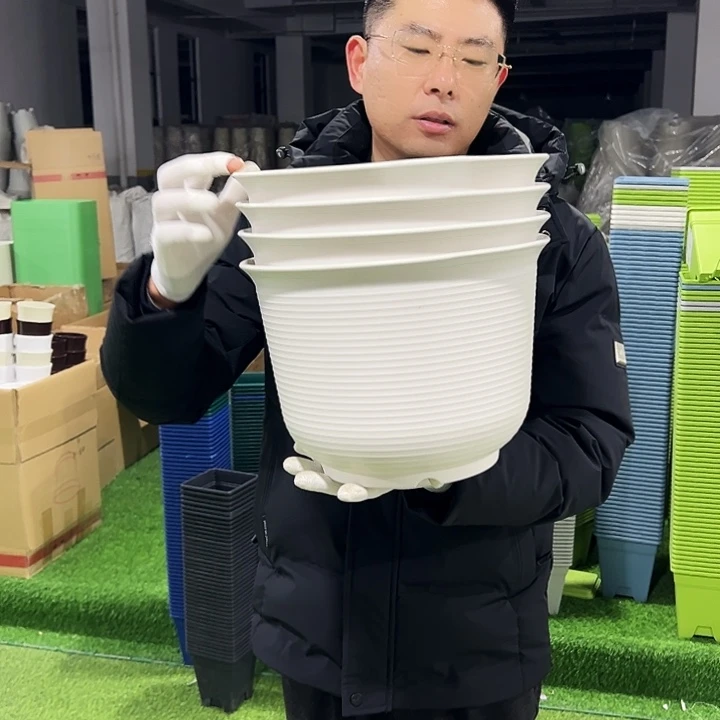 正品矮陶口30高21白色5只无托