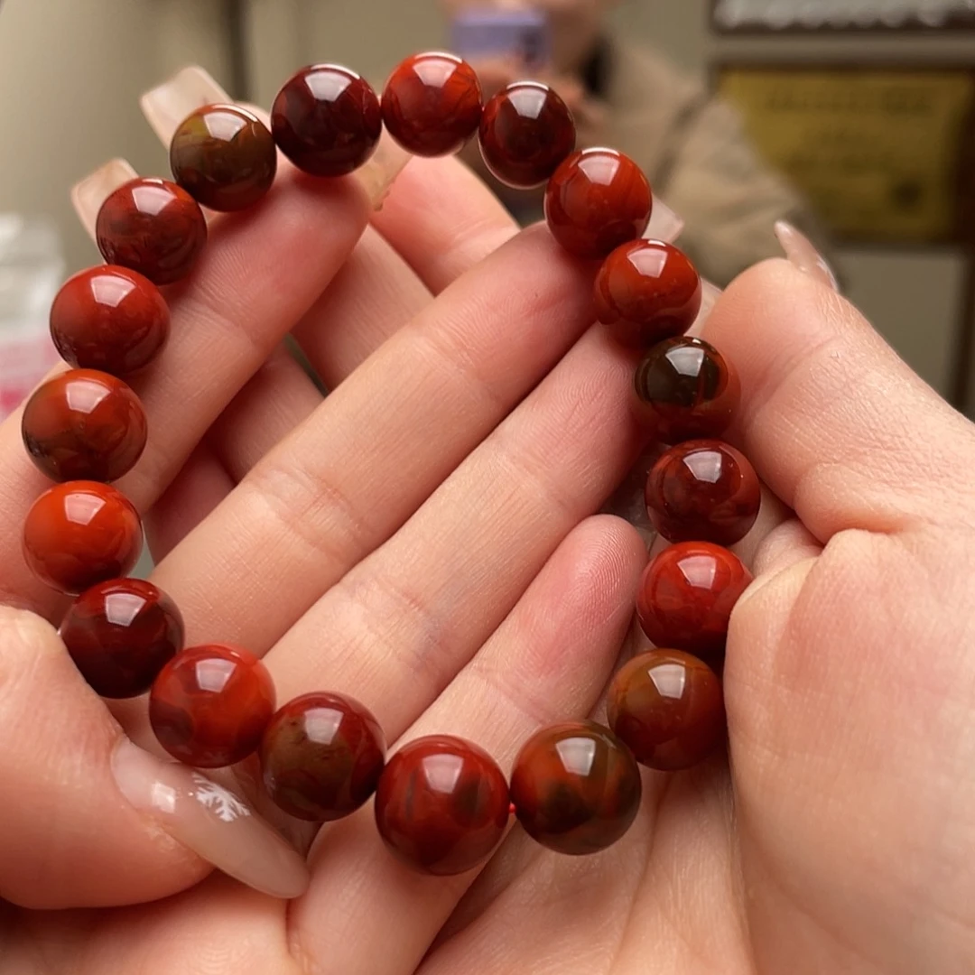 南红玛瑙手链未镶嵌