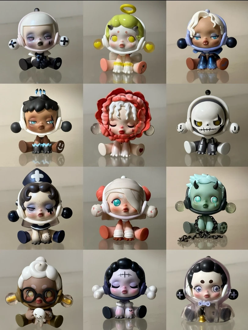 【拾壹拆盒】正版skullpanda密林古堡系列盲盒手办送女友礼物