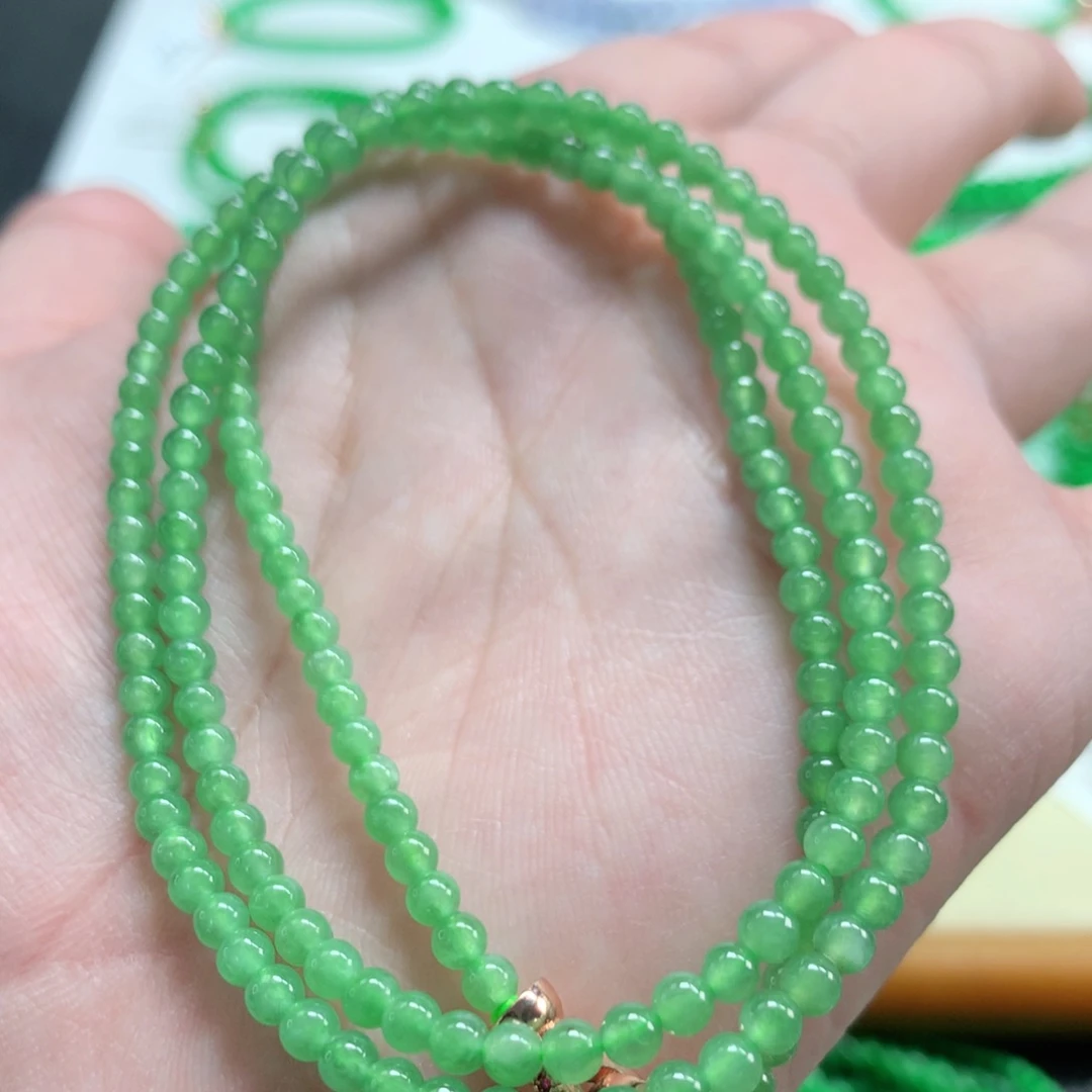 翡翠未镶嵌手链翡翠