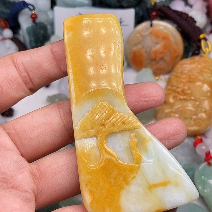 未镶嵌挂件翡翠翡翠