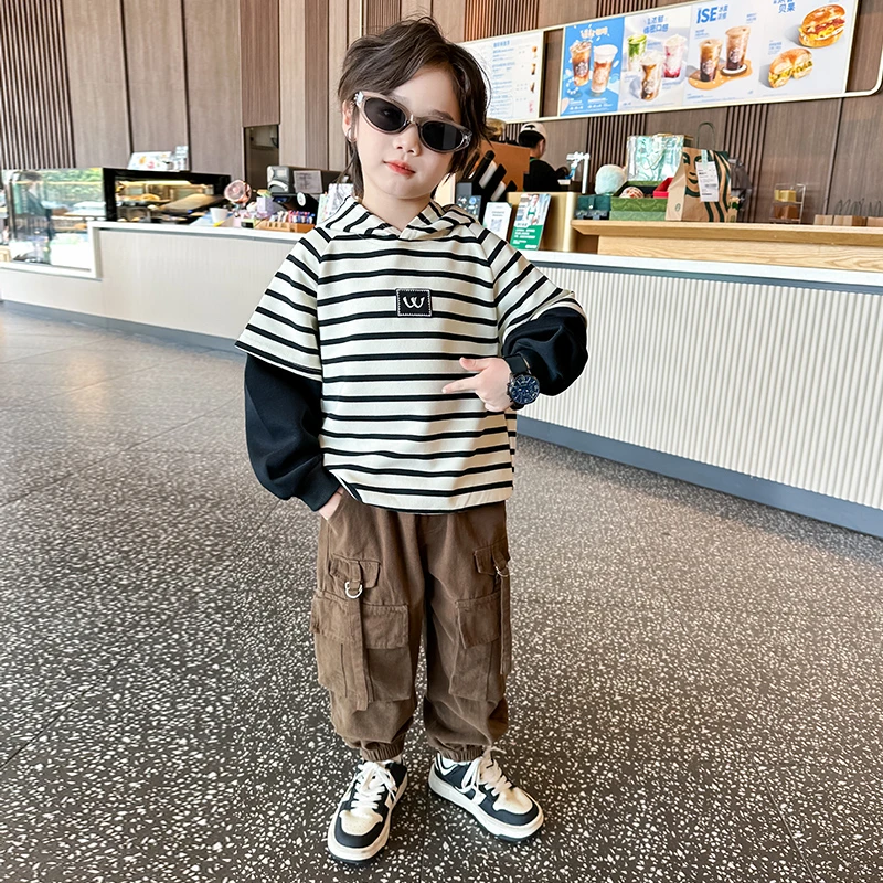 【春款35】2025春季儿童新款洋气百搭套装组合