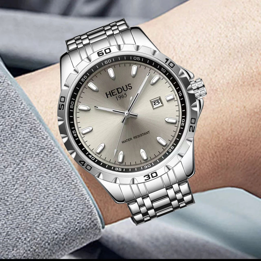 【云仓直发】亨达时新款 探月者系列 百搭个性防水男款腕表