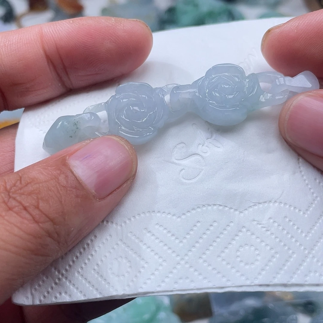 颈饰未镶嵌翡翠翡玉缘翡翠