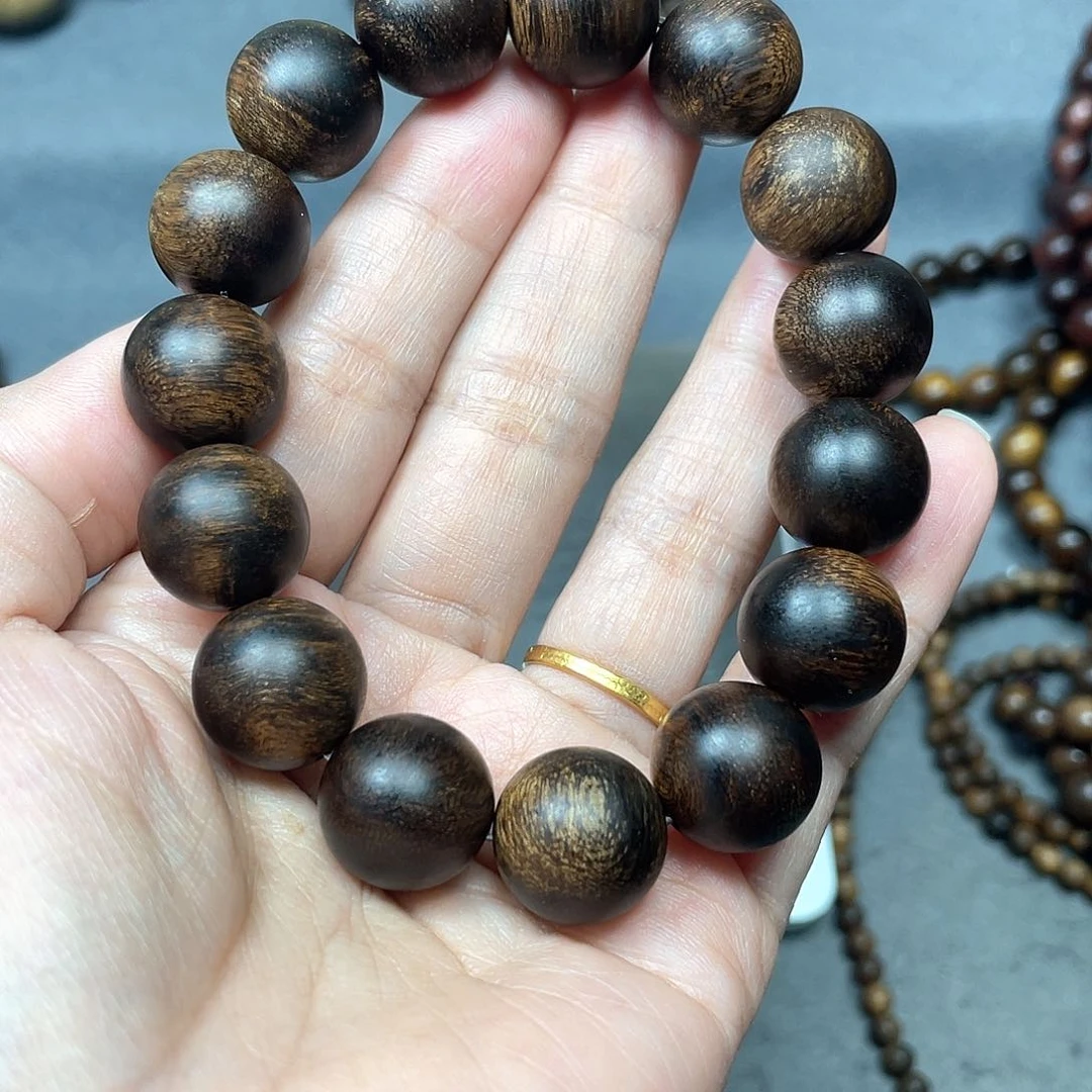 沉香手串海****$白棋瘤疤1.4