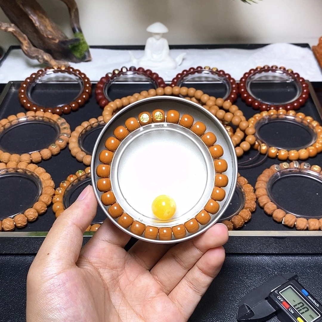 猴头核桃手串双标老邢尺寸9左右全品