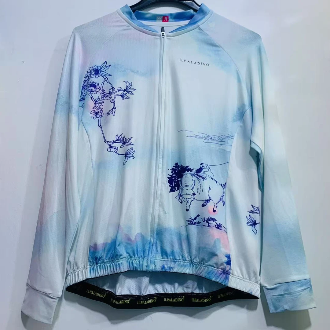 SQ 590【牧童冰丝长袖女士】ILPALADINO专业版骑行服