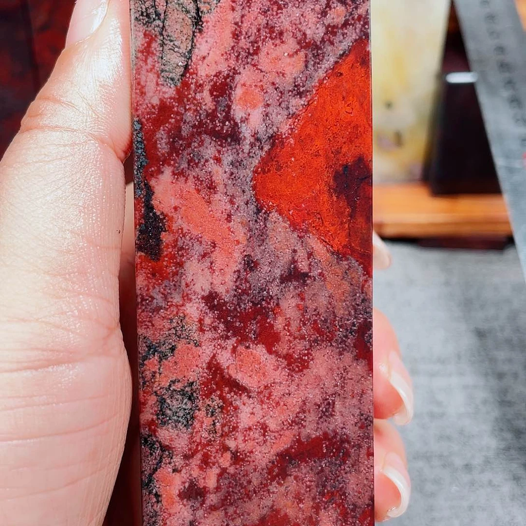 【闪购商品】玉桂林鸡血玉印章素章
