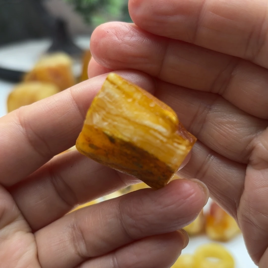 定制琥珀未镶嵌猫*琥珀