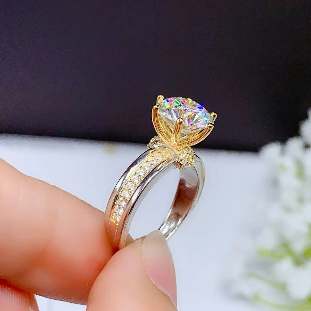 【南非库里南】NFKLN 高端奢华定制 金边白色戒指 076