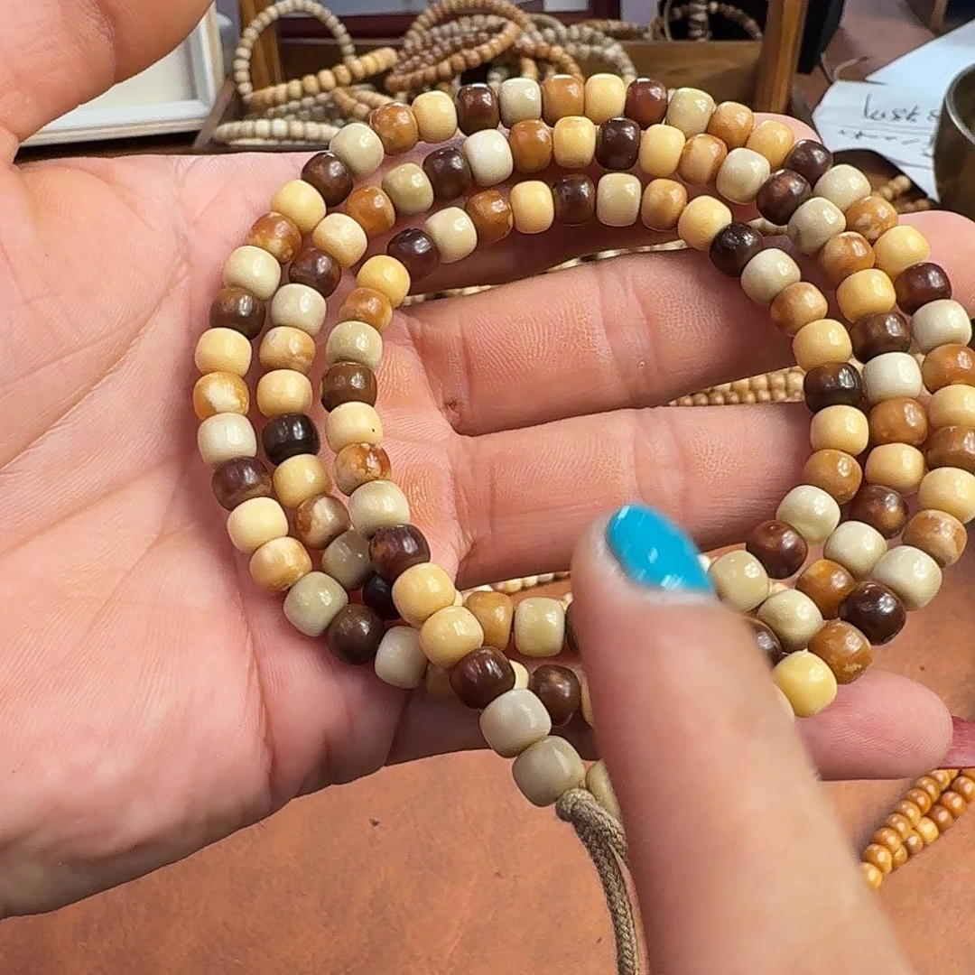 手串菩提根/象牙果龙脊菩提多宝老型长串