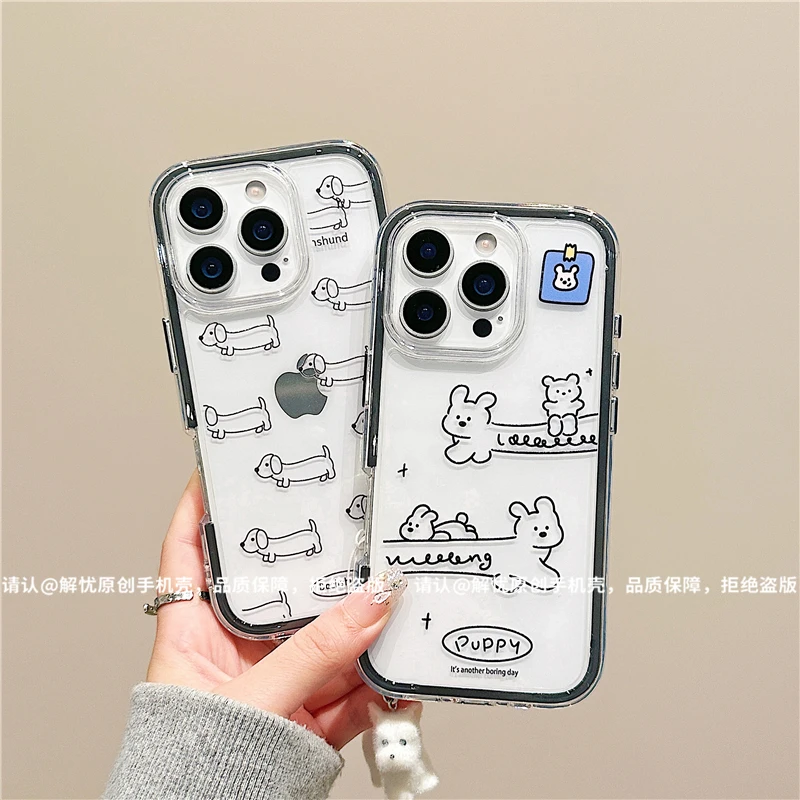 三合一炫彩适用苹果iPhone17/华为荣耀/OPPO/VIVO/小米手机壳爆款