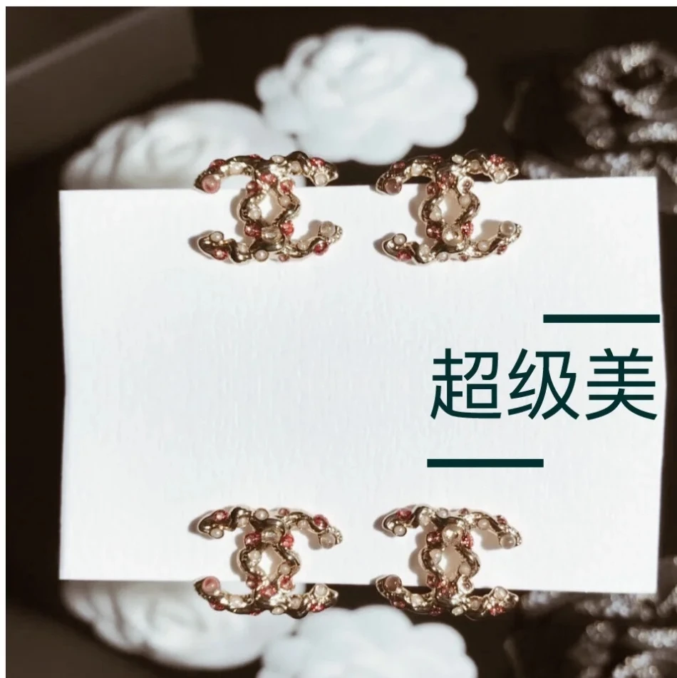 99新 Chanel/香奈儿 耳钉气质时尚百搭精致