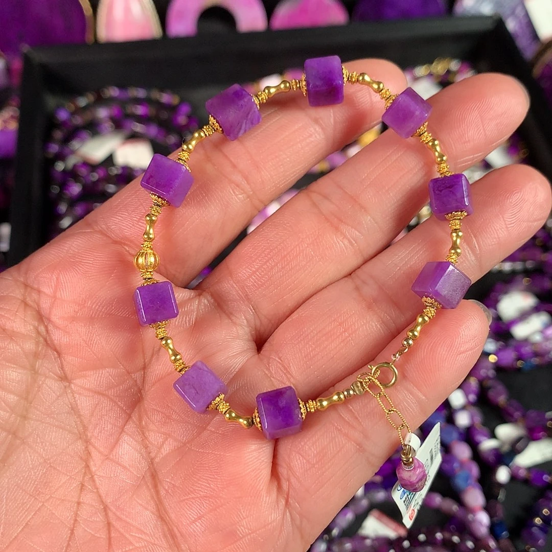 苏纪石（舒俱来）未镶嵌手串