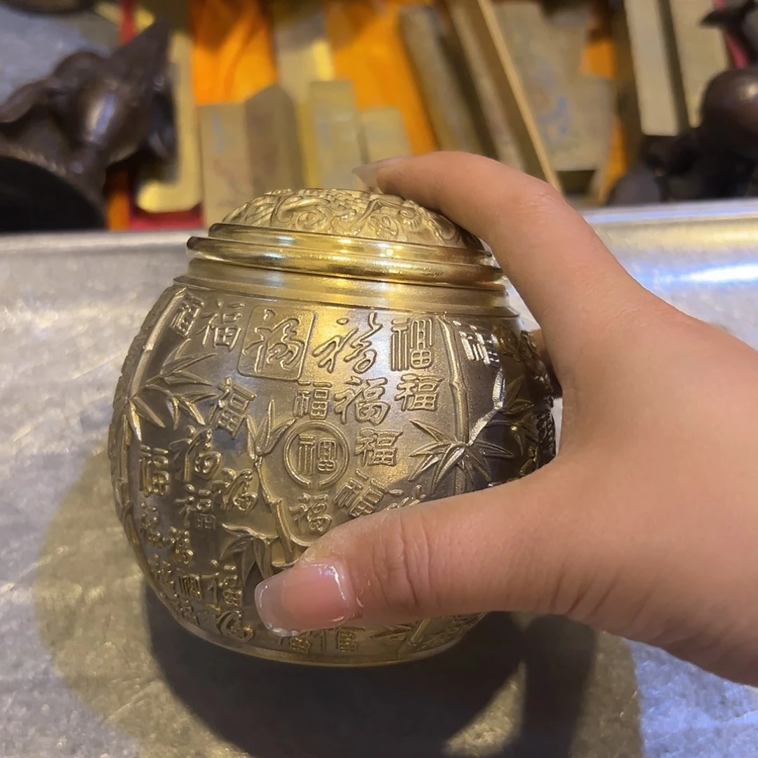 黄铜摆件，文房摆件工艺品刘*凯