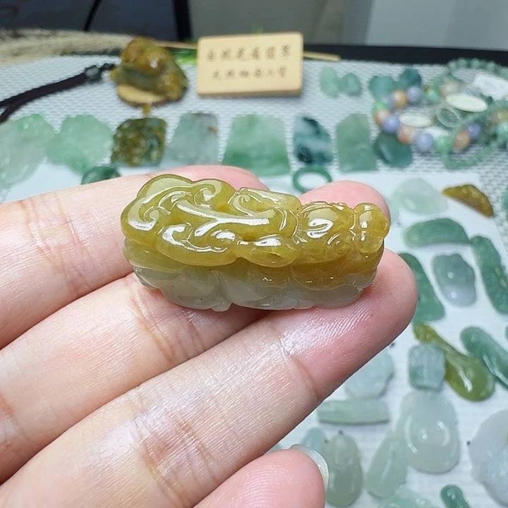 未镶嵌定制翡翠挂件