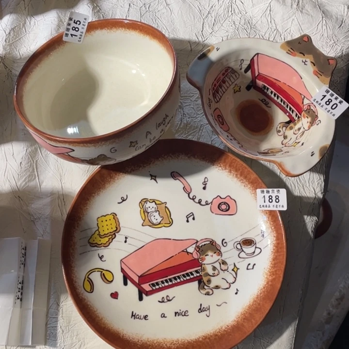 眸***灰摆件瓷180/185/188三个陶瓷