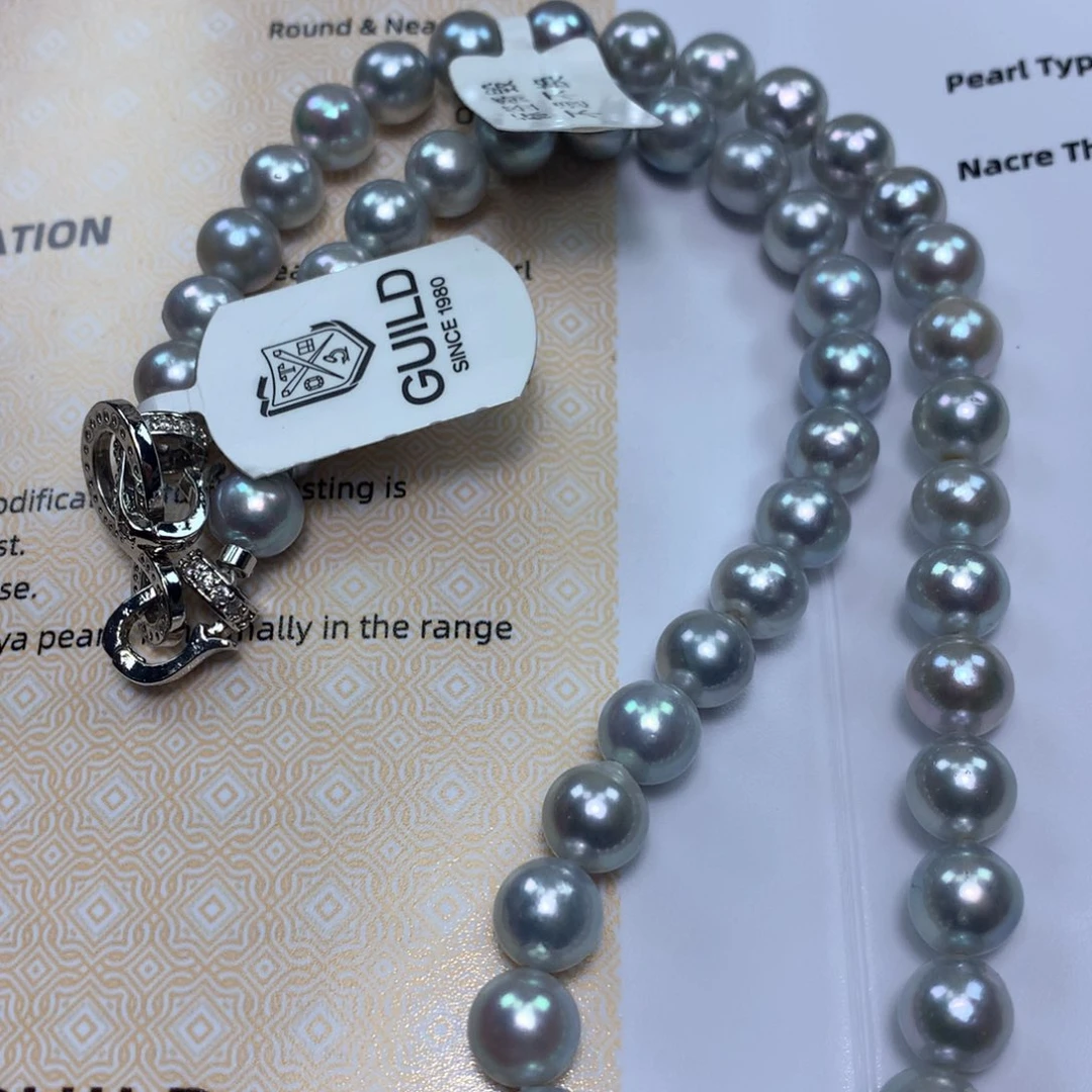 项链未镶嵌海水珍珠