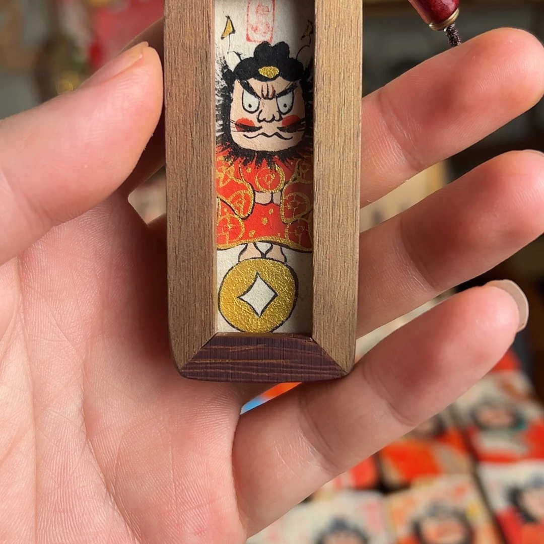 小***子纯手绘钟馗文创画