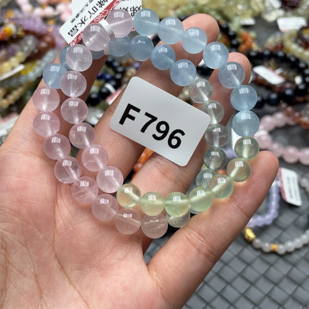 水晶手链未镶嵌多样性