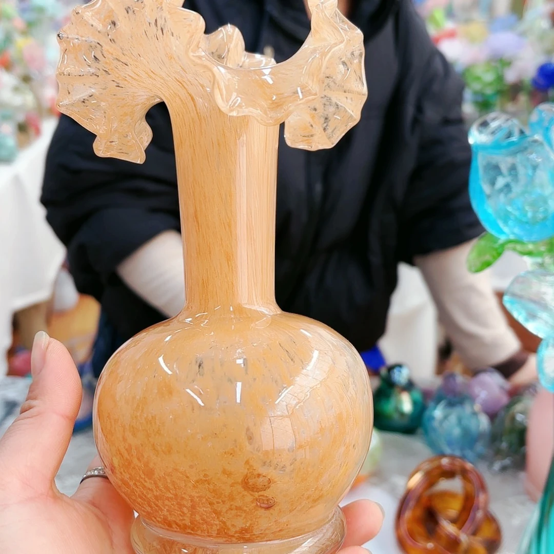 福利不退不换琉璃花瓶艺术品