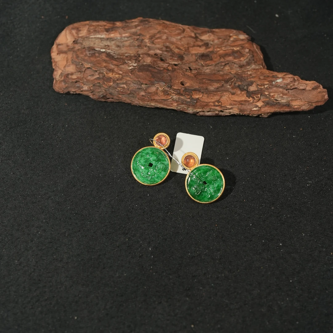 12.10香港王老板-翡翠耳饰2t2622