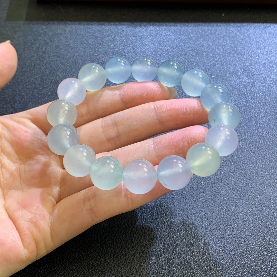 天然缅甸翡翠A货*16颗