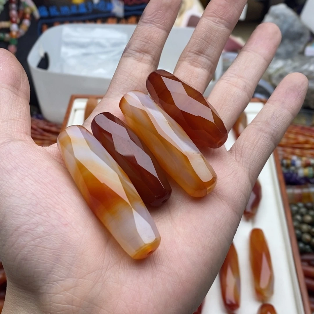 玛瑙/玉髓未镶嵌珠宝半成品用****0四个A748
