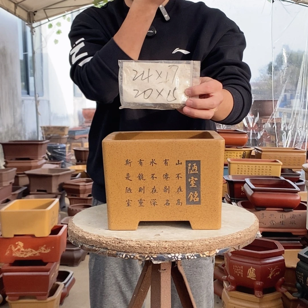 紫砂花盆紫砂花盆