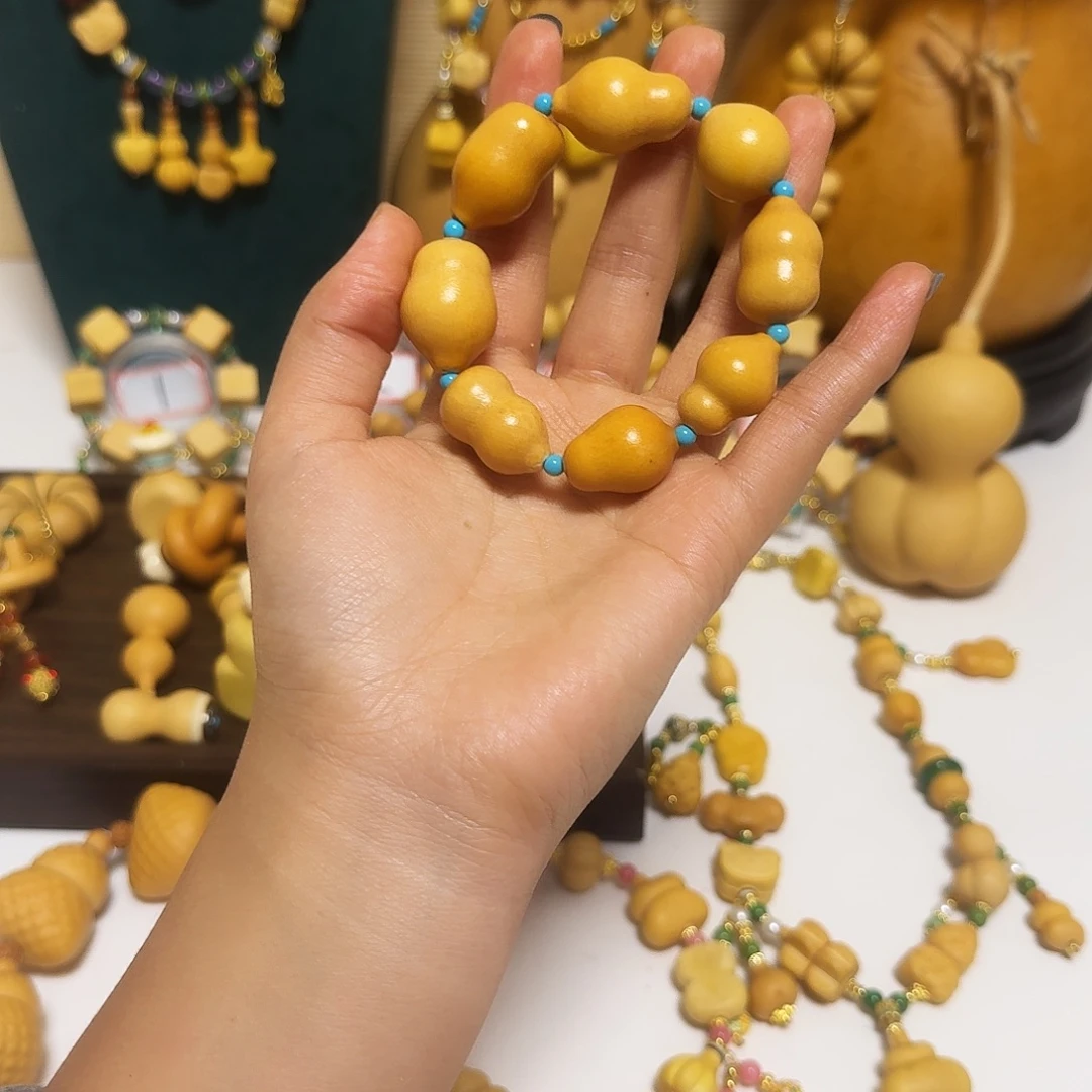 凤***儿草里金葫芦葫芦手串呀28