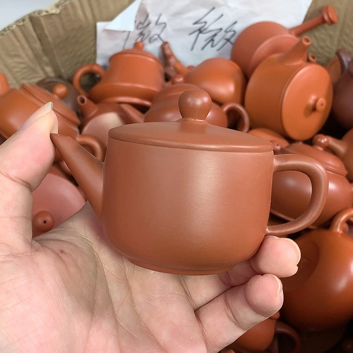 原矿朱泥茶具茶壶家用100