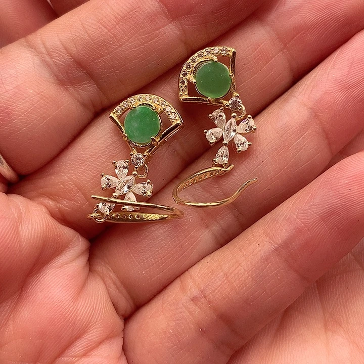 翡翠颈饰银S925镶嵌翡翠