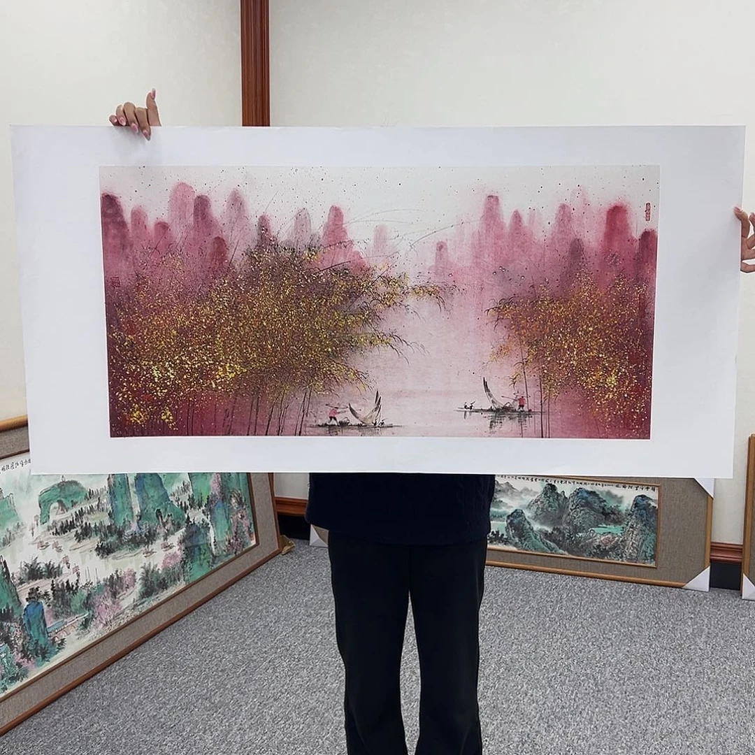 国画胡云三尺100*50精品佳作