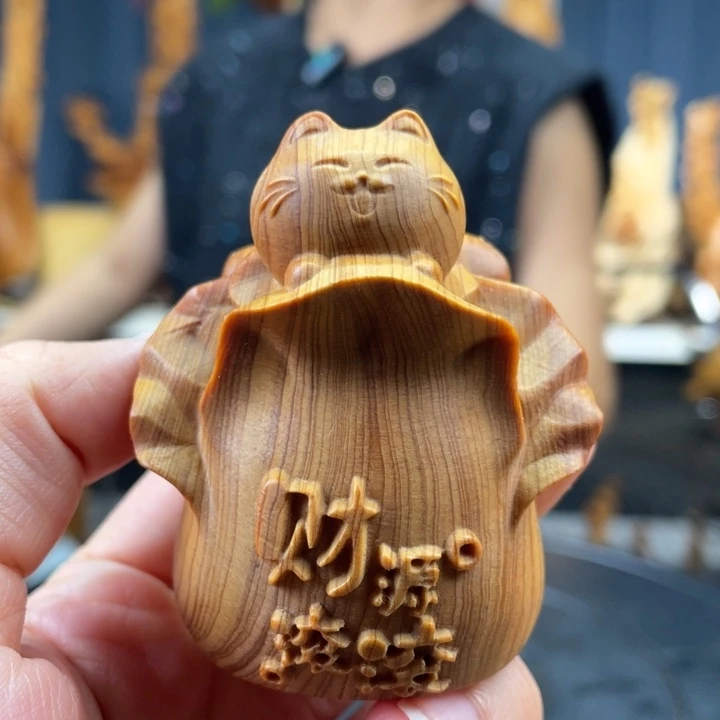 柏木（崖柏）手把件