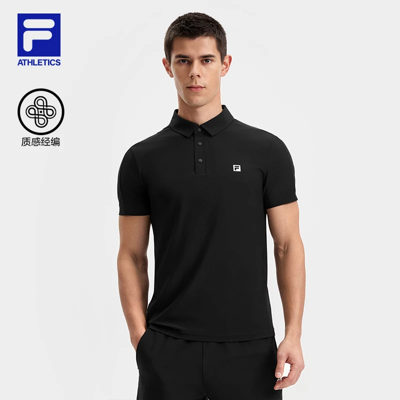 Fila/斐乐男款夏季【凉感速干】百搭运动POLO领短袖A11M521118F