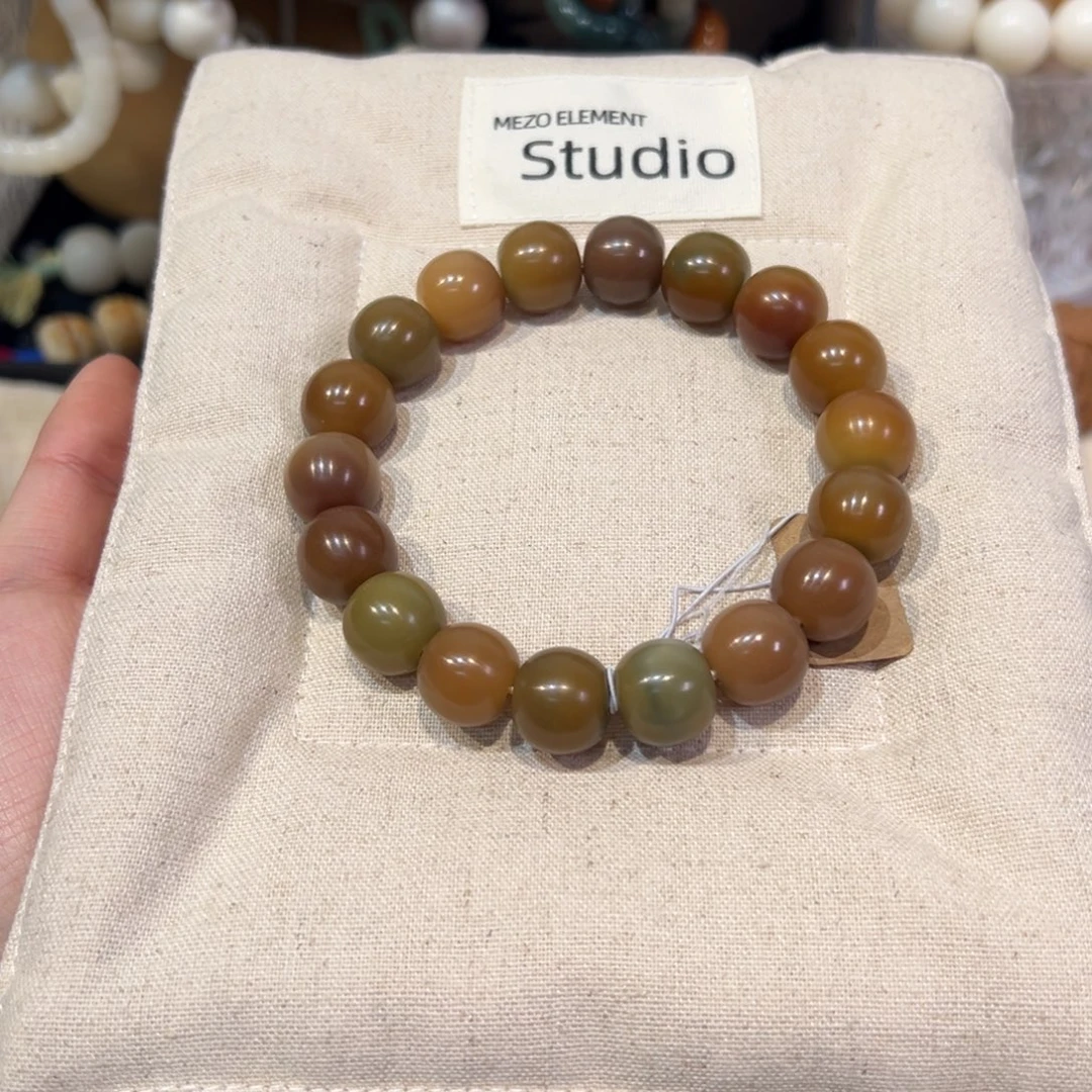 吊坠菩提根/象牙果彩糯元宵卡14微瑕