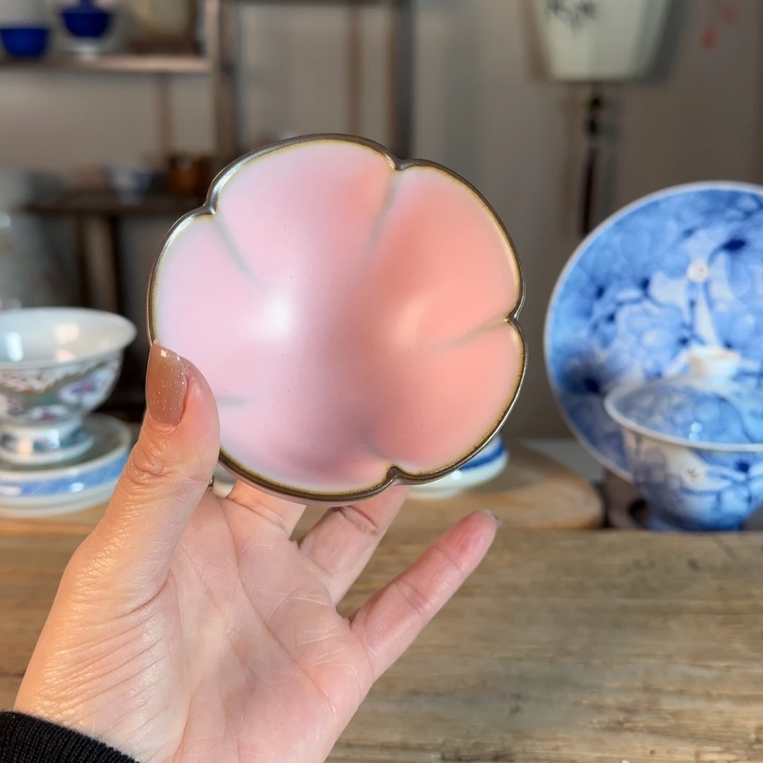 杯景德镇陶瓷柴烧多人